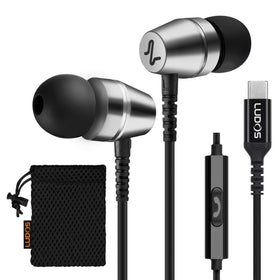 LUDOS Omnitone headphones front view showing compact design for everyday listening.