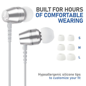 LUDOS OMNITONE in-meeting usage visual underscores clear audio during videoconferences.