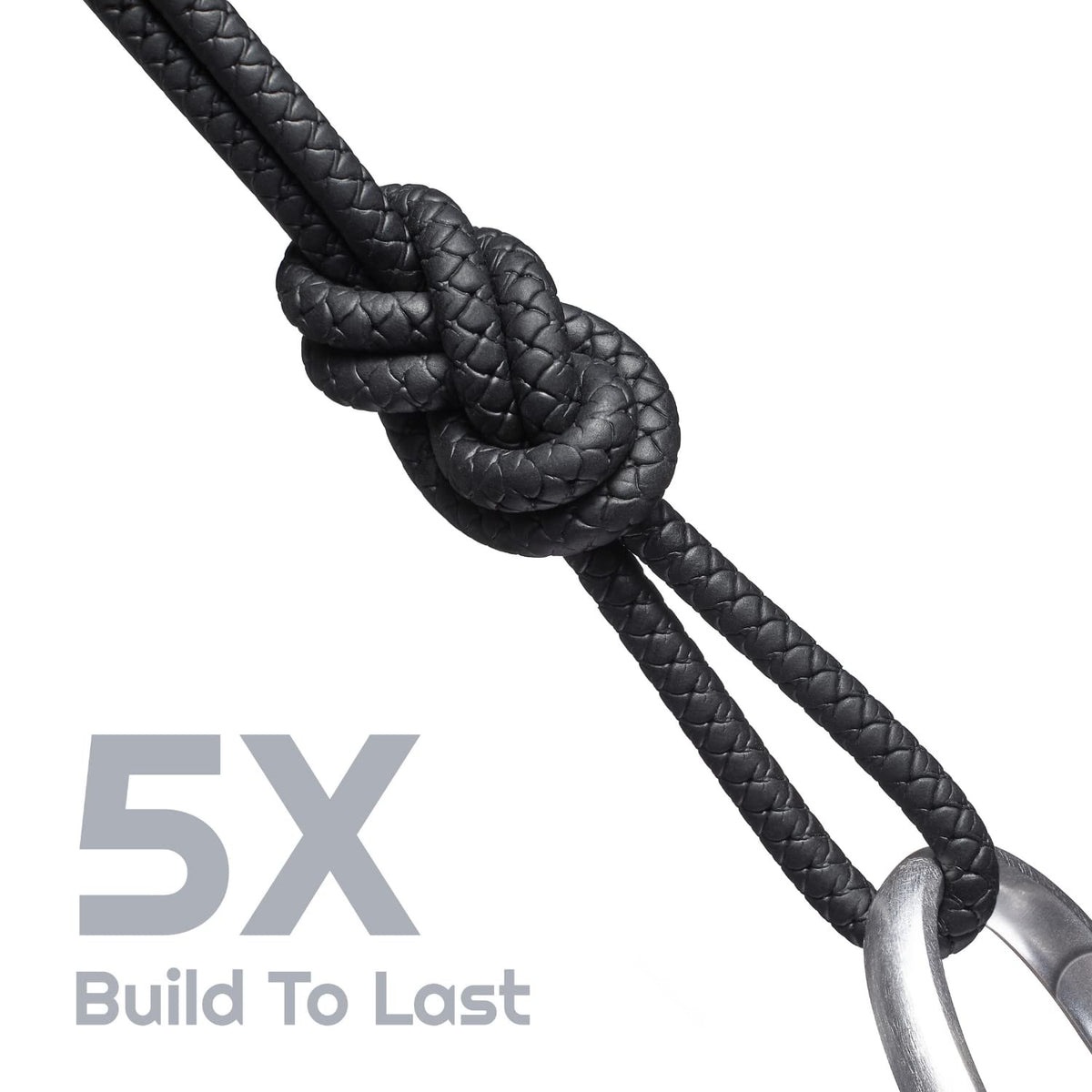 LUDOS SPECTA braided cable resists tangles for durability