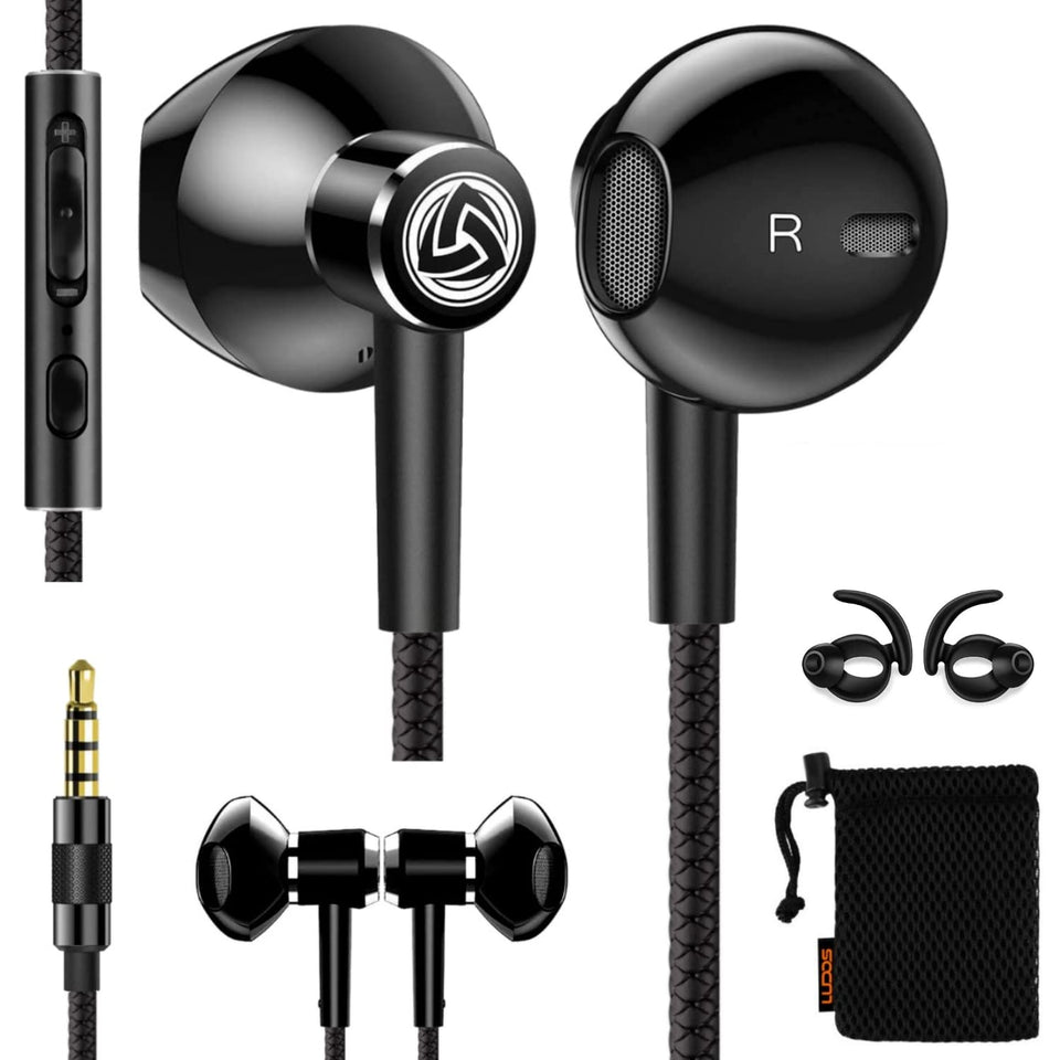 LUDOS SPECTA earbuds with microphone for clear calls on the go