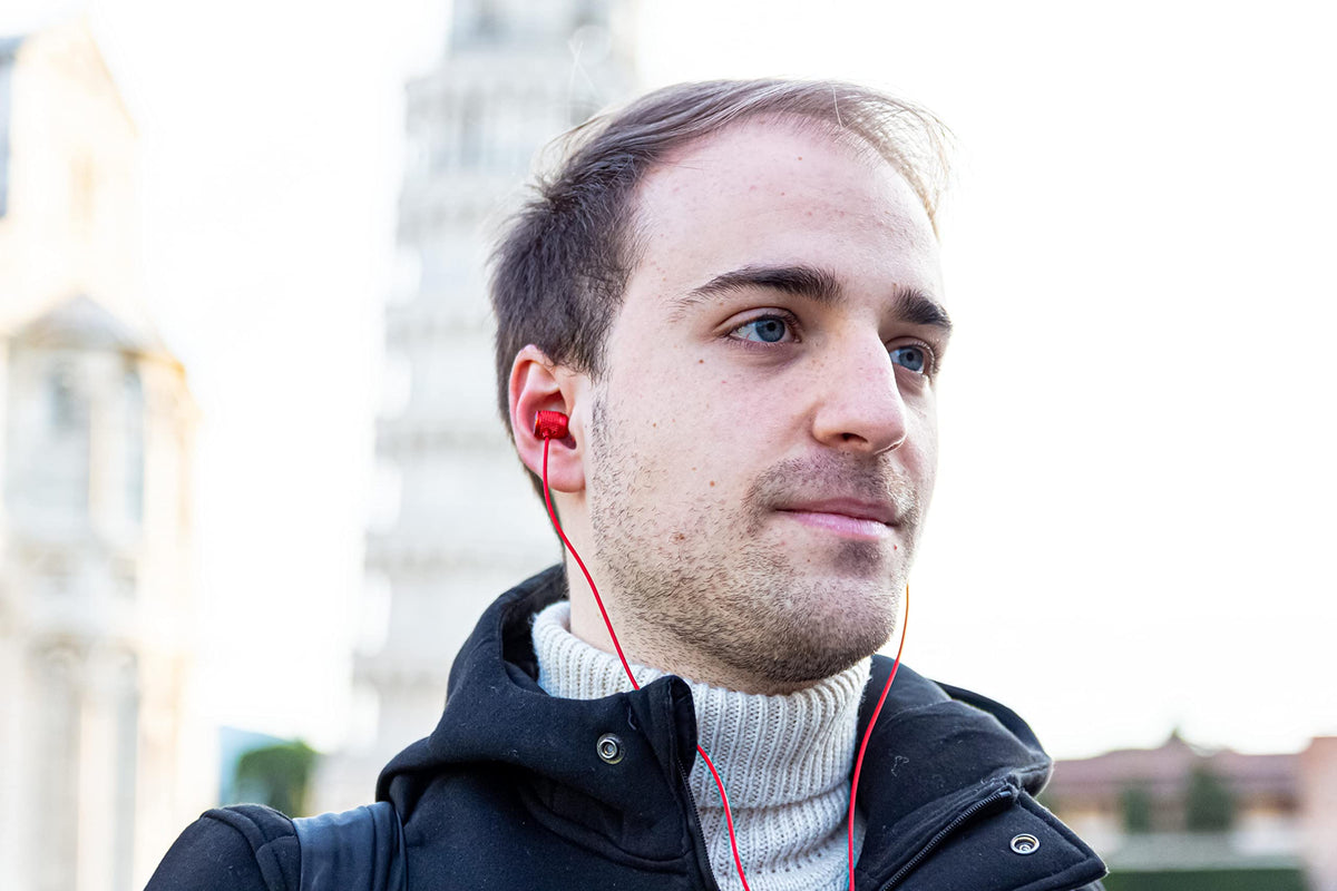 LUDOS Ultra Earbuds Memory Foam Tips ensure lasting comfort