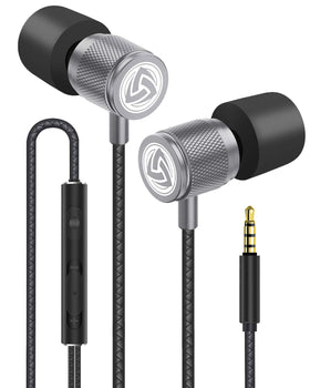 LUDOS Ultra Wired Earbuds earpiece close-up showing comfortable fit for long listening sessions