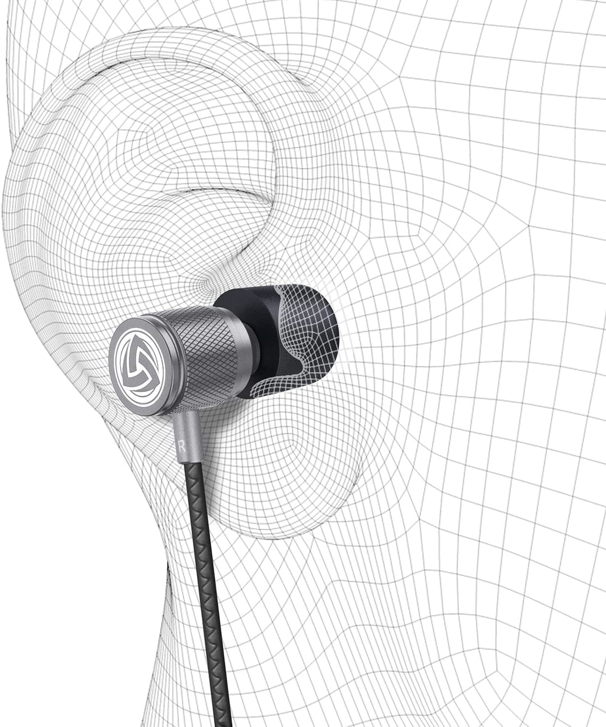 LUDOS Ultra Wired Earbuds tactile controls enable hands-free volume and call management