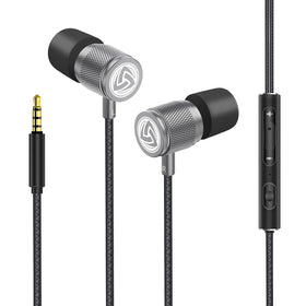 LUDOS Ultra Wired Earbuds travel bag image showing easy storage on the go