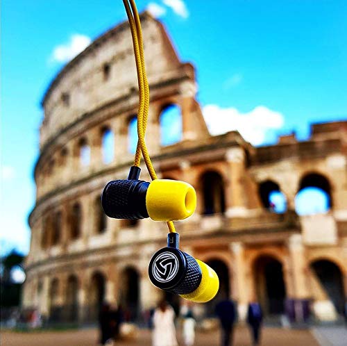 LUDOS Ultra wired earbuds in-ear fit for secure, comfortable wear