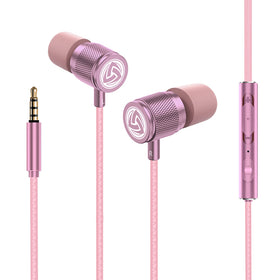 LUDOS Ultra Wired Earbuds iPhone and Samsung compatibility for smartphones