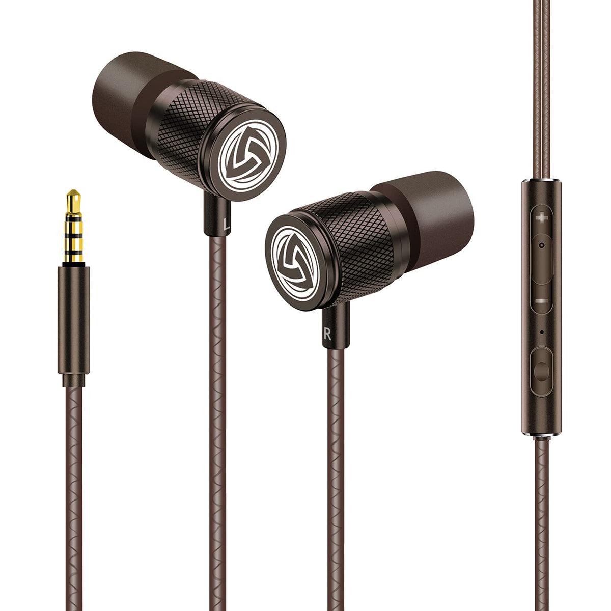 LUDOS Ultra wired earbuds long cord suitable for extended use.
