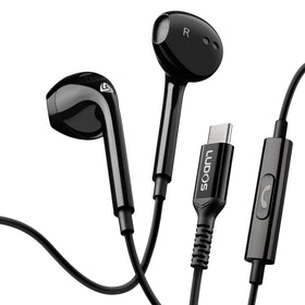 LUDOS Zenith earbuds in case offer portable charging and easy storage.