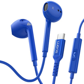 LUDOS Zenith headphones front view, sleek design for all-day listening.