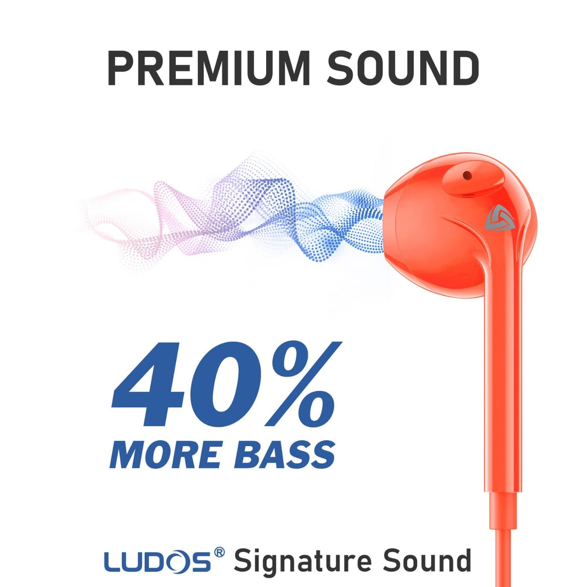 LUDOS Zenith coral back view displaying durable build