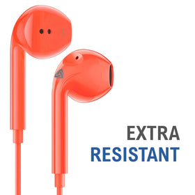 LUDOS Zenith coral in-use during a call for clear communication