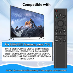 LUIRSAY BN59-01385A remote with quick-access streaming buttons.