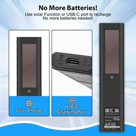 LUIRSAY BN59-01385A remote compatible with Samsung Frame and QLED models.