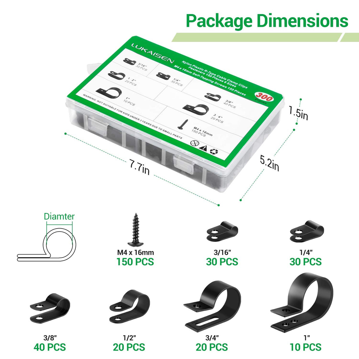 LuKaiSen cable clips versatile use across electronics and vehicles