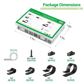 LuKaiSen cable clips versatile use across electronics and vehicles