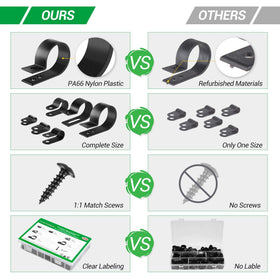 LuKaiSen PA66 nylon clamps with durable construction