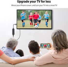 lulaven iShare full HD streaming dongle delivering sharp image quality on large screens