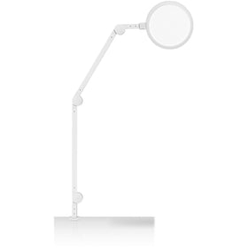 LUME CUBE Edge 2.0 on a desk showing a compact, versatile lighting setup for video calls