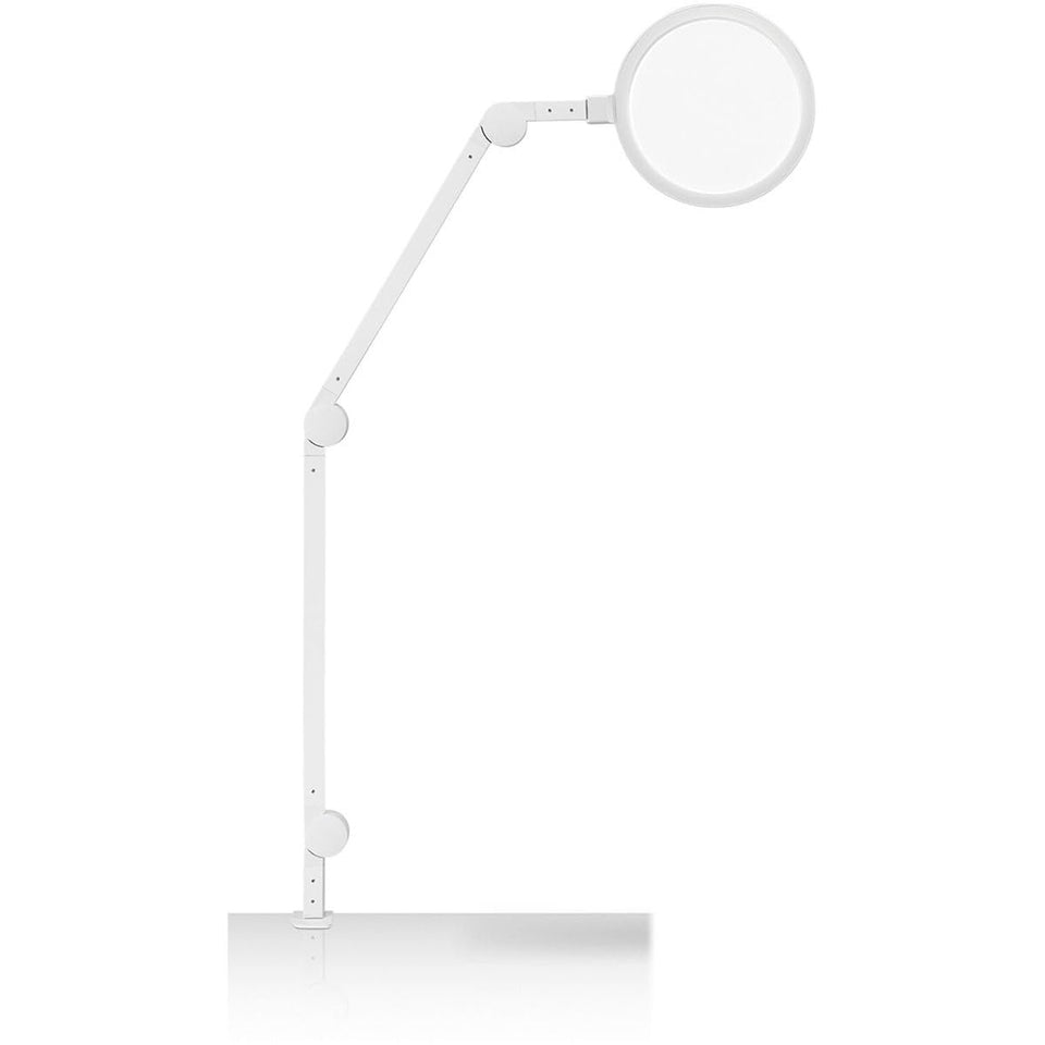 LUME CUBE Edge 2.0 on a desk showing a compact, versatile lighting setup for video calls