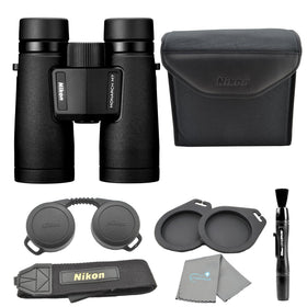 Lumintrail Nikon Monarch M7 10x42 binoculars bundle delivers sharp magnification for wildlife spotting.