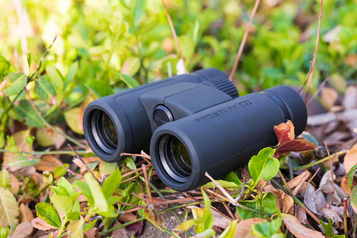 Lumintrail Prostaff P3 10x42 packaging highlighting objective lenses