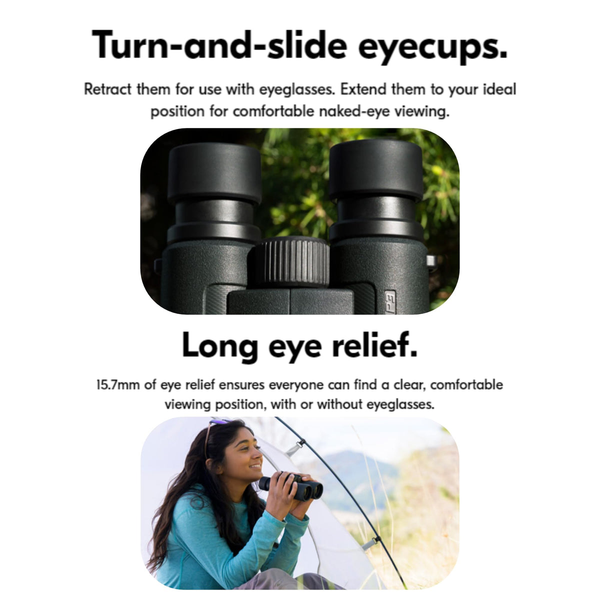 Protective case safeguarding Prostaff P3 binoculars during travel
