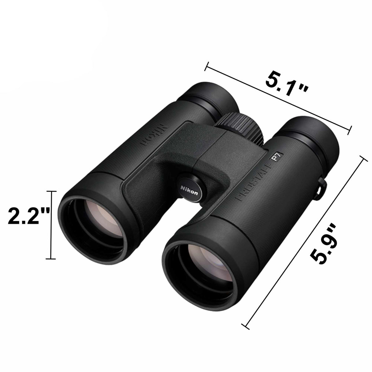 Lumintrail ProStaff P7 8x42 prism coatings close-up for sharp definition.