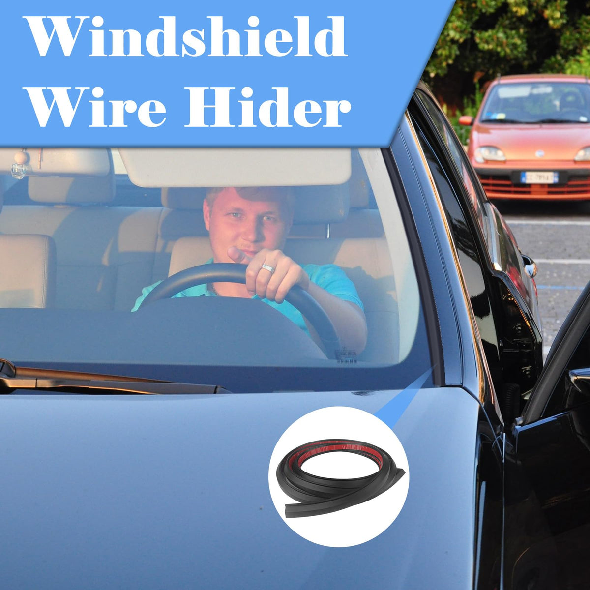 Luojiedejinbiao durable rubber wire hider adds sleek look and protection