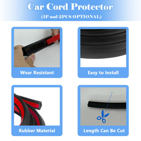 Luojiedejinbiao car wire hider with adhesive backing for easy installation