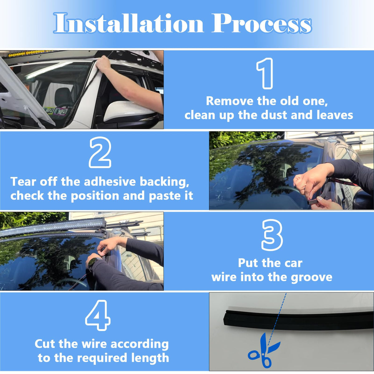 Luojiedejinbiao universal car fit for most vehicles and cable hider
