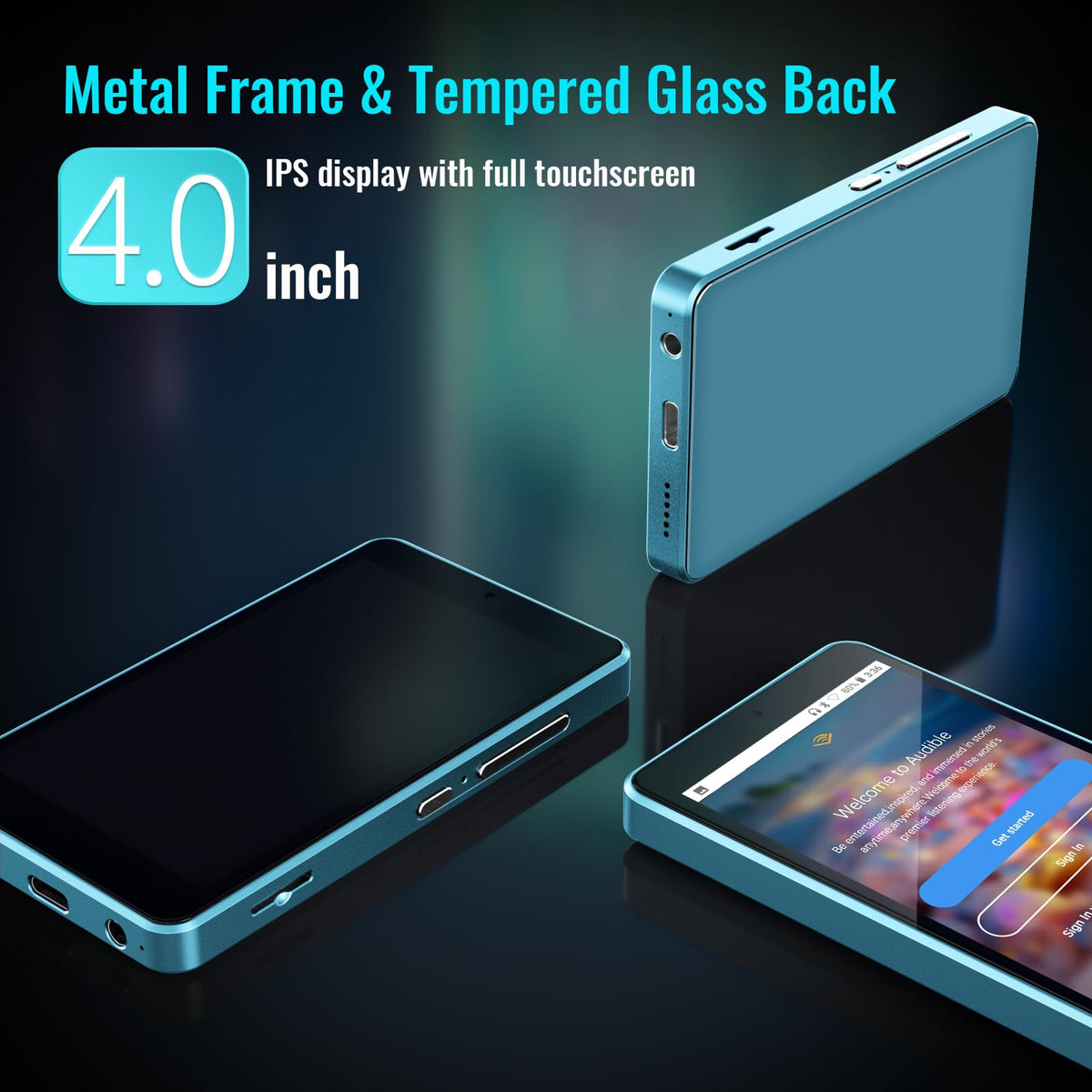 Luoran M4S next to smartphone for scale, compact and pocketable benefit