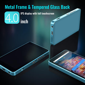 Luoran M4S next to smartphone for scale, compact and pocketable benefit