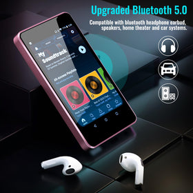 Luoran M4S paired with headphones while a child listens comfortably