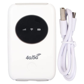 Luqeeg mobile hotspot car charging setup for on-road internet.