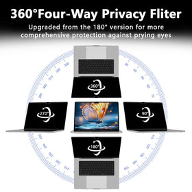 LUSA DESIGN anti-glare blue-light screen helps calmer work sessions.