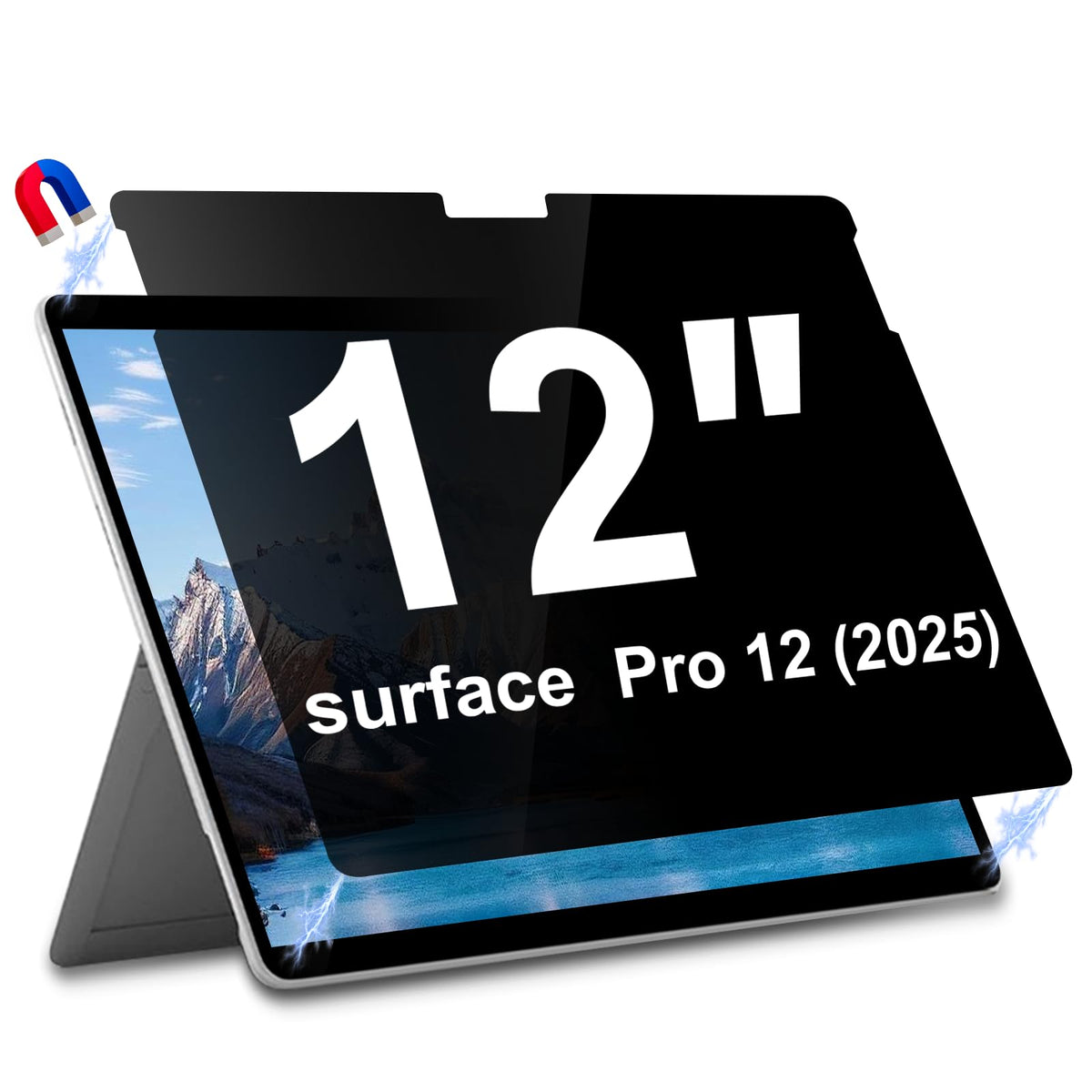 LUSA DESIGN front packaging showing Surface Laptop Pro 12 fit and benefits
