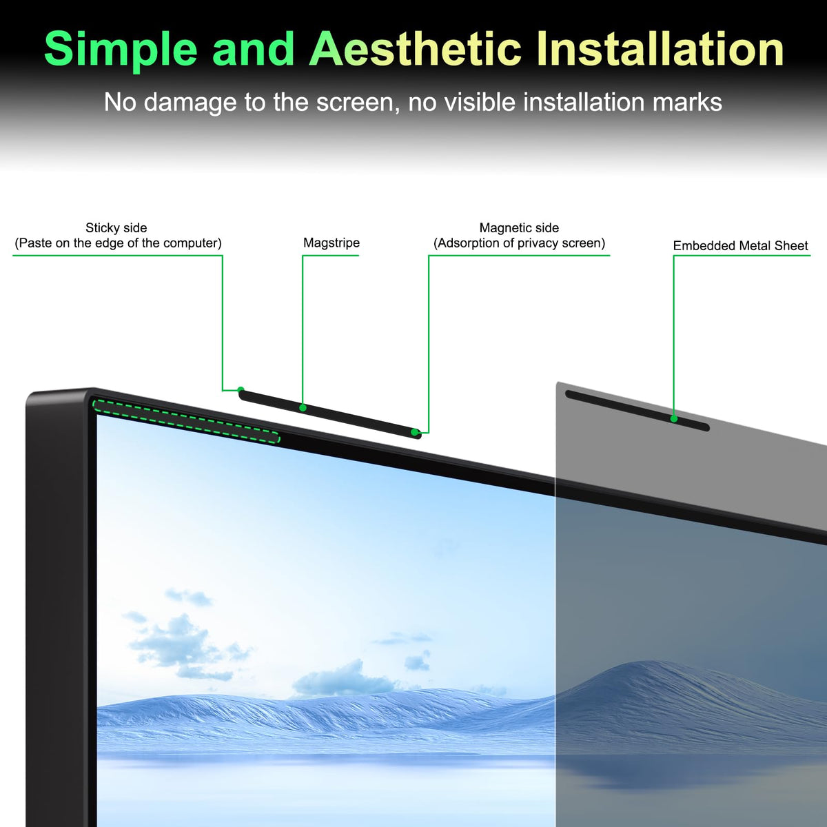 LUSA DESIGN privacy solution for open workspaces keeps data discreet and professional.