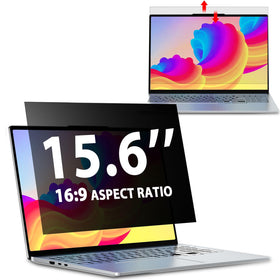 LUSA DESIGN privacy screen 15.6-inch front view offering on-the-go privacy