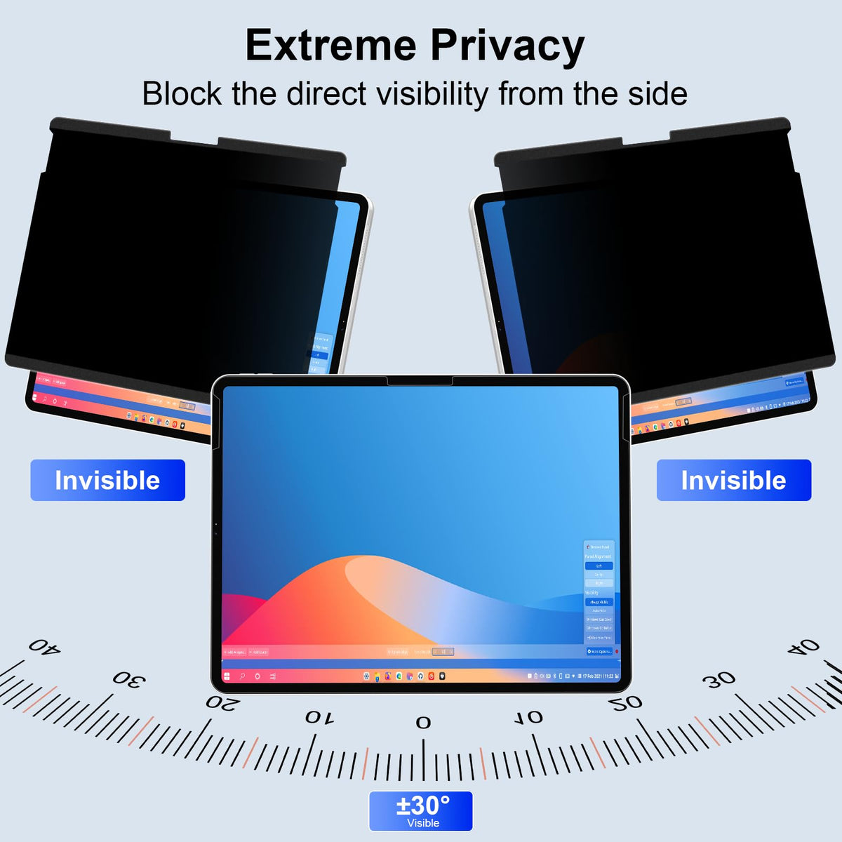 LUSA DESIGN scale comparison displaying precise fit on Surface Laptop Pro 12
