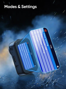 Lusduvi PX30 compact dimensions fit comfortably in a pocket.
