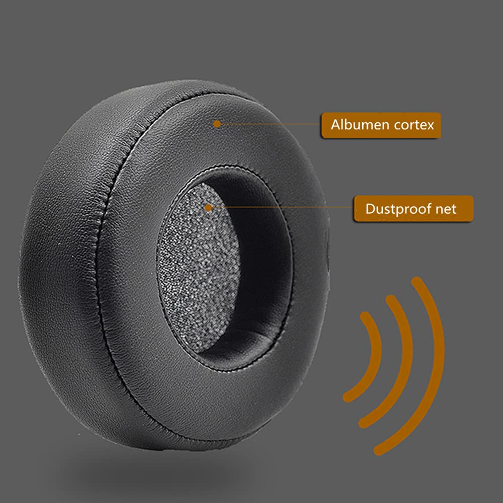 Lusgawer earpad installed on Beats Pro headphone, restores fit and seal benefit