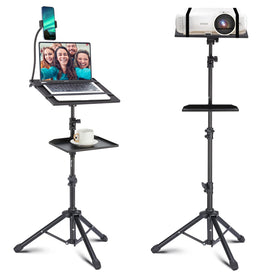 Lusweimi stand front view showing compact packed form and portability benefit
