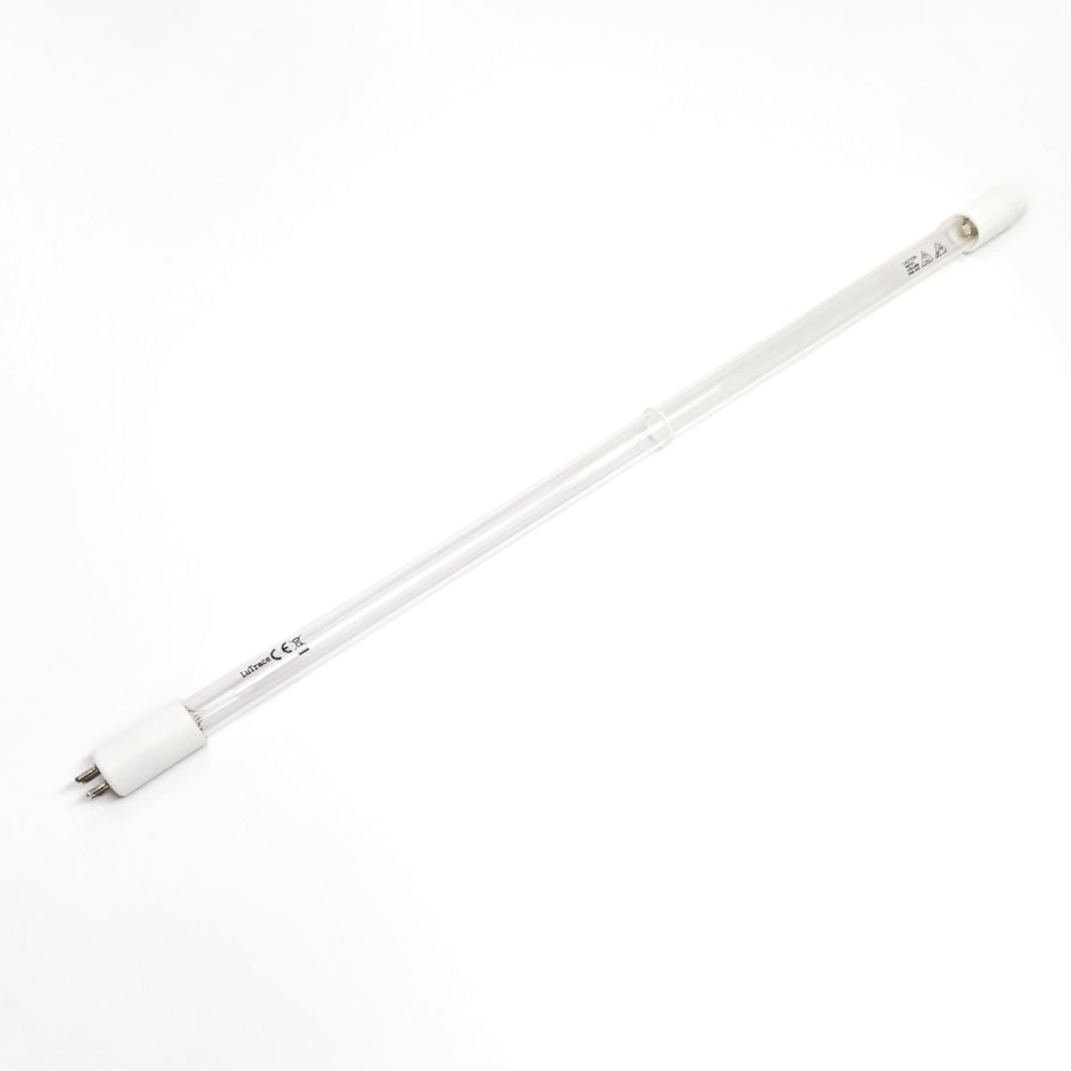 Lutrace gloves included for safe handling during lamp installation.