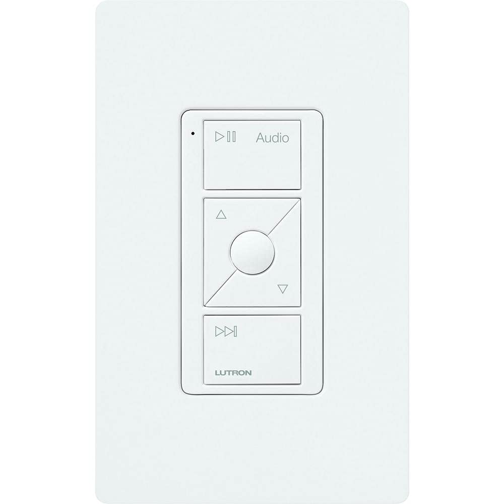Lutron Pico beside Sonos speaker for scale and seamless integration benefit