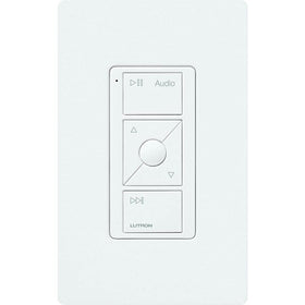 Lutron Pico beside Sonos speaker for scale and seamless integration benefit