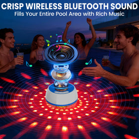 Luxfero dual-zone lighting showcases top and base effects for immersive aquatic ambiance.