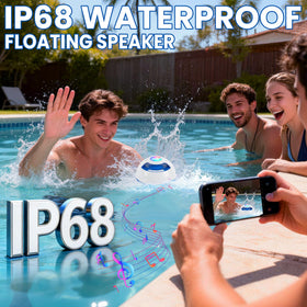 Luxfero floating design keeps the speaker buoyant and reachable during poolside gatherings.