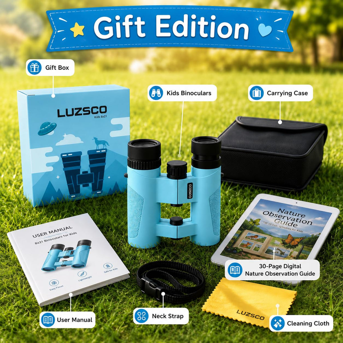 Luzsco textured grip close-up for secure handling during outdoor play