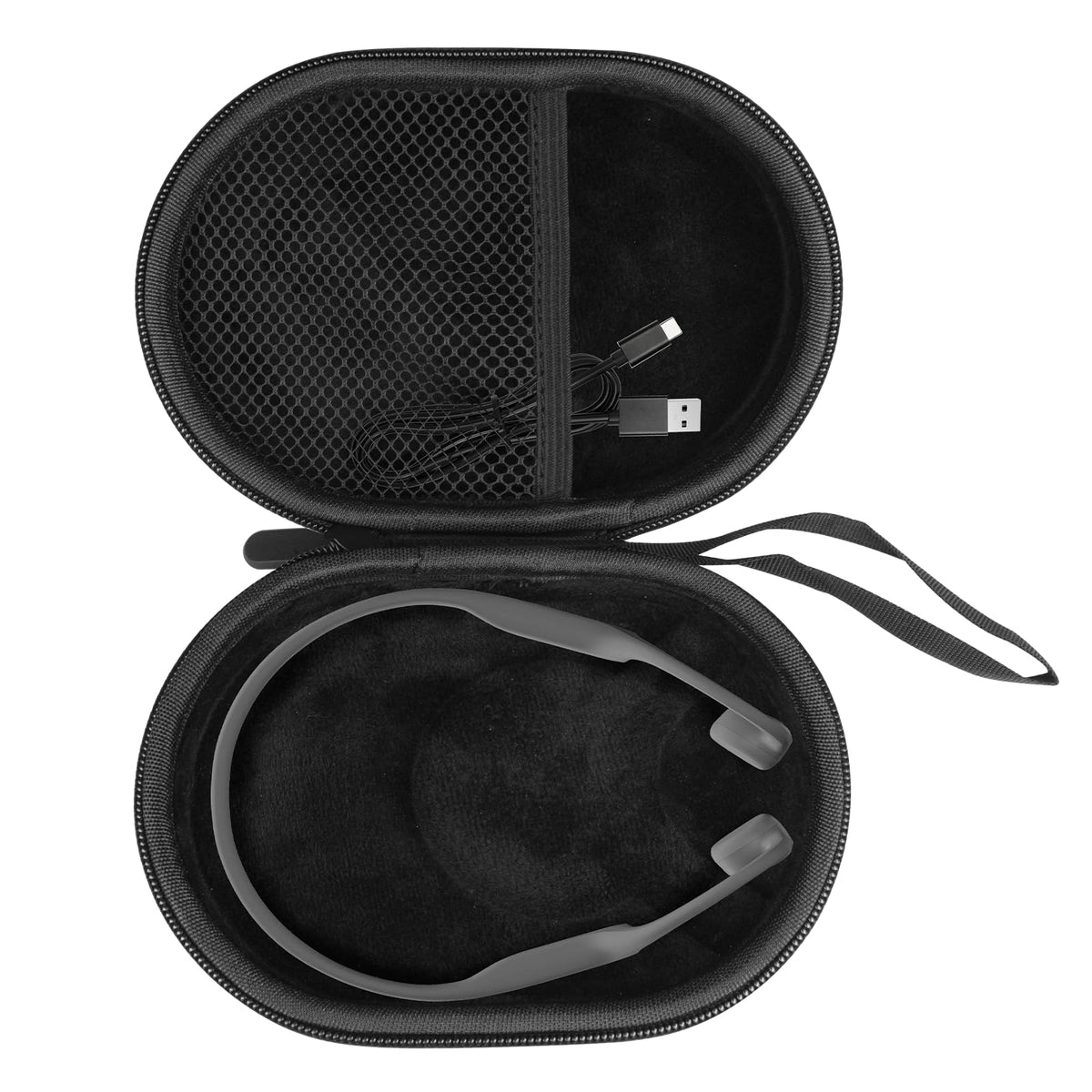 LVKAYCE hard case for Shokz OpenRun Pro 2 provides rugged protection on the go.