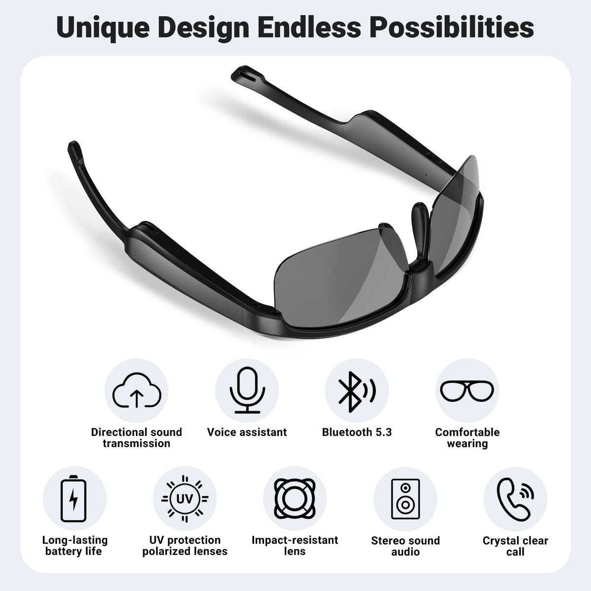 LVTEL Smart Glasses after-sales service with lifetime warranty.